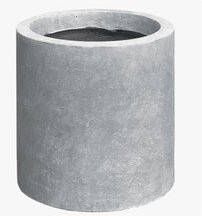 Elite Bloempot basic cilinder cement dia.25x25 cm