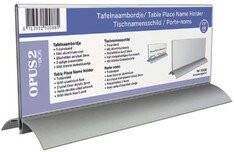 Europel Tafelnaambord 105x297mm acryl aluminium