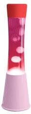 Fisura Lavalamp roze wit