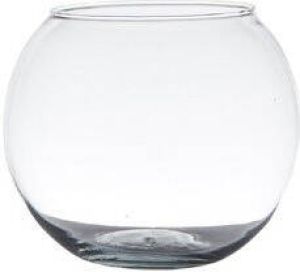 Hakbijl Glass Hakbijl glas Transparante kaarsenhouder waxinelichtjes houder 7 x 9 cm Vazen
