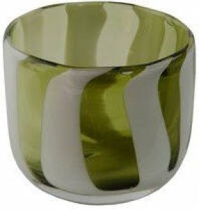 HOME DELIGHT Waxinelichthouder Senna groen Default Title