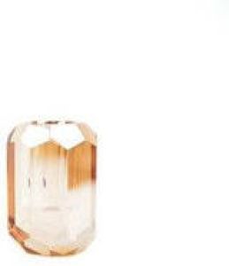 Housevitamin Kristal kandelaar Amber 7 cm