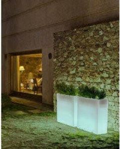 Intergard Plantenbak tuinverlichting design 80x80x32cm