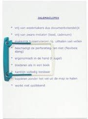Jalema Bundelmechaniek Clipex petrol 100 stuks