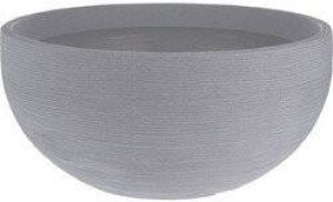 Koopman Bloempot Geribbeld Rond 58cm Grijs