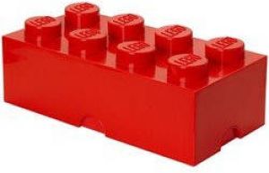Lego License LEGO Opbergbox: Brick 8 (12 ltr) rood