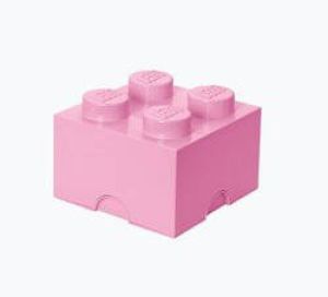 Lego Opbergbox Brick 4 Lichtroze