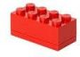 LEGO mini-opbergsteen 8 noppen 4 6 x 9 2 cm polypropeen rood - Thumbnail 2