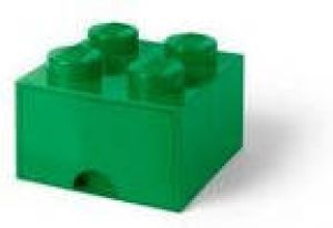 LEGO Brick 4 Opberglade Donkergroen