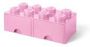 LEGO Opbergbox met Lades Licht Roze 50 x 25 x 18 cm - Thumbnail 2