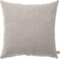 Lisomme Maud sierkussen taupe 65 x 65 cm