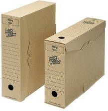 Loeff's Archiefdoos Filing Box 3003 folio 345x250x80mm karton | 8 stuks | 8 stuks