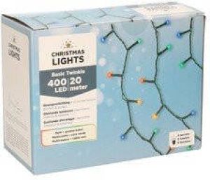 Lumineo Kerstverlichting Met 8 Functie Twinkel Effect Gekleurd 400 Lampjes 1995 Cm Kerstverlichting Kerstboom