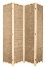 LW Collection Kamerscherm 4 panelen Bamboe 170x160cm paravent scheidingswand