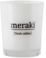 Meraki Geurkaars Fresh Cotton wit