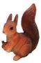 Merkloos Eekhoorn beeldje met eikel 7 5 cm Beeldjes - Thumbnail 2