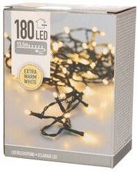 Merkloos Kerstverlichting extra warm wit buiten 180 lampjes Kerstlampjes kerstlichtjes Kerstverlichting kerstboom