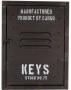 Merkloos Locker sleutelkastje van metaal 30 cm Sleutelkastjes - Thumbnail 2