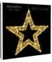 Merkloos Metalen krans verlichte decoratie ster met warm wit licht 38 cm met timer Kerstverlichting verlichte figuren kerstverlichting figuur - Thumbnail 2