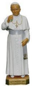 Merkloos Paus Johannes Paulus II beeld beeldje 22 cm Decoratie beeldjes beelden Beeldjes