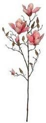Mica Decorations Roze Magnolia beverboom kunsttak kunstplant 90 cm Kunstplanten kunsttakken Kunstbloemen boeketten Kunstbloemen