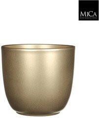 Mica Decorations Tusca pot rond goud h14xd14 5 cm