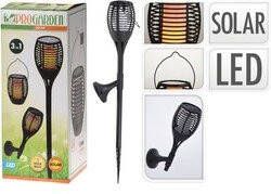 Overige merken Solar tuinlamp fakkel 3 in 1 met vlameffect zonne-energie tuinverlichting
