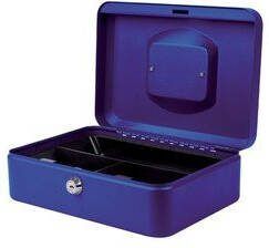 Pavo Geldkist 250x180x90mm blauw