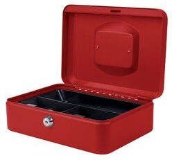 Pavo Geldkist 250x180x90mm rood