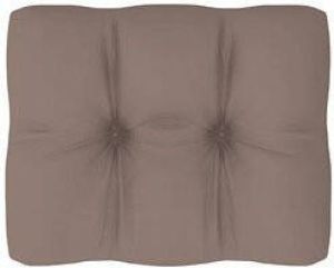 Prolenta Premium Bankkussen pallet 50x40x10 cm taupe