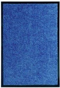 Prolenta Premium Deurmat wasbaar 40x60 cm blauw
