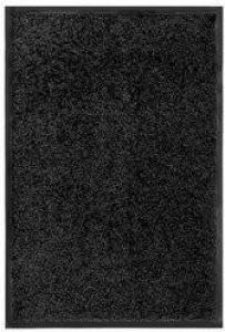 Prolenta Premium Deurmat wasbaar 40x60 cm zwart