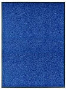 Prolenta Premium Deurmat wasbaar 90x120 cm blauw