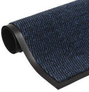 Prolenta Premium Droogloopmat rechthoekig getuft 60x90 cm blauw