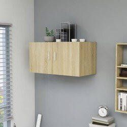 Prolenta Premium Hangkast 80x39x40 cm spaanplaat sonoma eikenkleurig