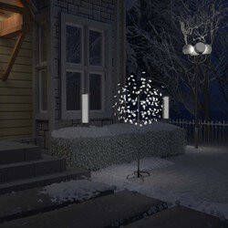 Prolenta Premium Kerstboom 120 LED's koudwit licht kersenbloesem 150 cm