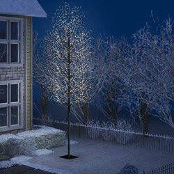 Prolenta Premium Kerstboom 2000 LED's koudwit licht kersenbloesem 500 cm
