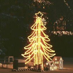 Prolenta Premium Kerstfiguur boom inklapbaar met 360 LED's warmwit