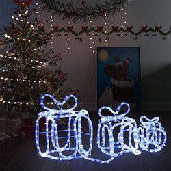 Prolenta Premium Kerstverlichting cadeaudozen 180 LED's binnen en buiten