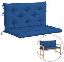 Prolenta Premium Kussen voor schommelstoel 100 cm stof blauw