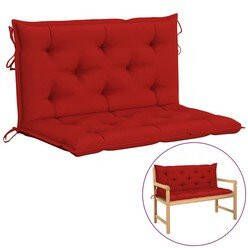 Prolenta Premium Kussen voor schommelstoel 100 cm stof rood