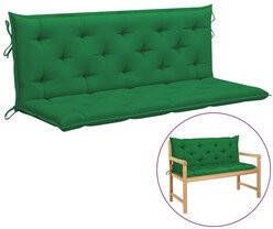 Prolenta Premium Kussen voor schommelstoel 150 cm stof groen