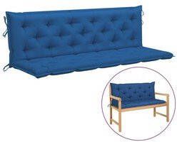 Prolenta Premium Kussen voor schommelstoel 180 cm stof blauw