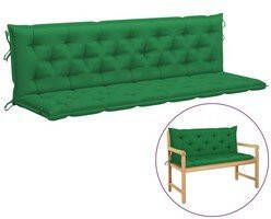 Prolenta Premium Kussen voor schommelstoel 200 cm stof groen