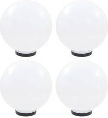 Prolenta Premium LED-bollampen 4 st rond 30 cm PMMA