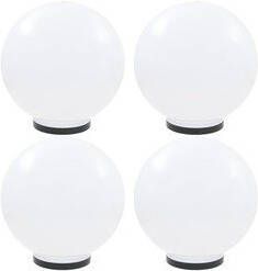 Prolenta Premium LED-bollampen 4 st rond 40 cm PMMA