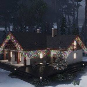 Prolenta Premium Lichtgordijn met 400 LED's en 8 functies 10 m meerkleurig