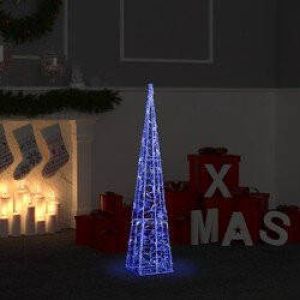 Prolenta Premium Lichtkegel decoratief LED 90 cm acryl blauw