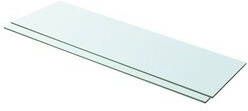Prolenta Premium Schappen 2 st 100x30 cm glas transparant