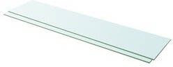 Prolenta Premium Schappen 2 st 110x25 cm glas transparant